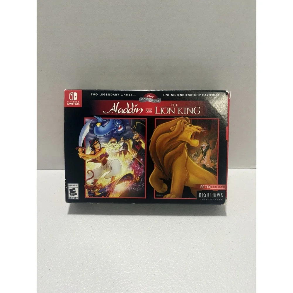 Disney Classic Games: Aladdin and The Lion King Retro Edition - Nintendo Switch